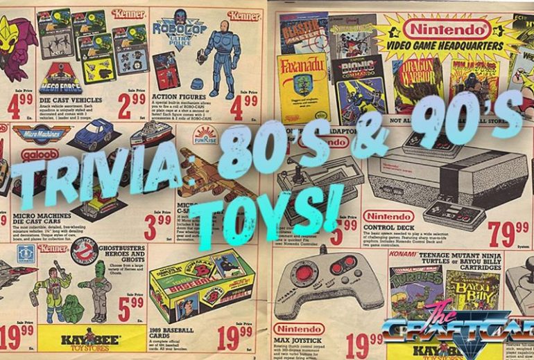 80s and 90s Toys Trivia Night